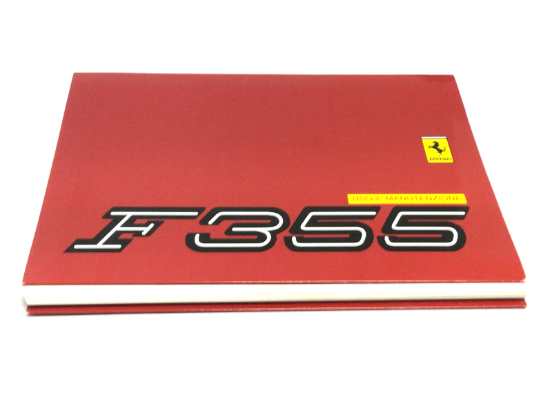New OEM 1997 Ferrari F355 2nd Edition Owners Manual Handbook Cat. 1218/97