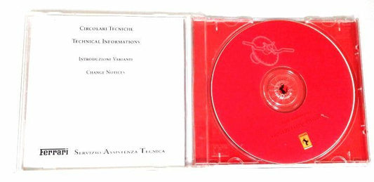 Genuine Ferrari Technical Information - Special Tools Parts CD