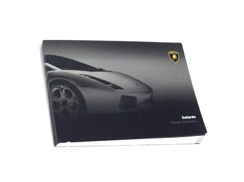 New  2005 Lamborghini Gallardo French Version Owners Manual Handbook