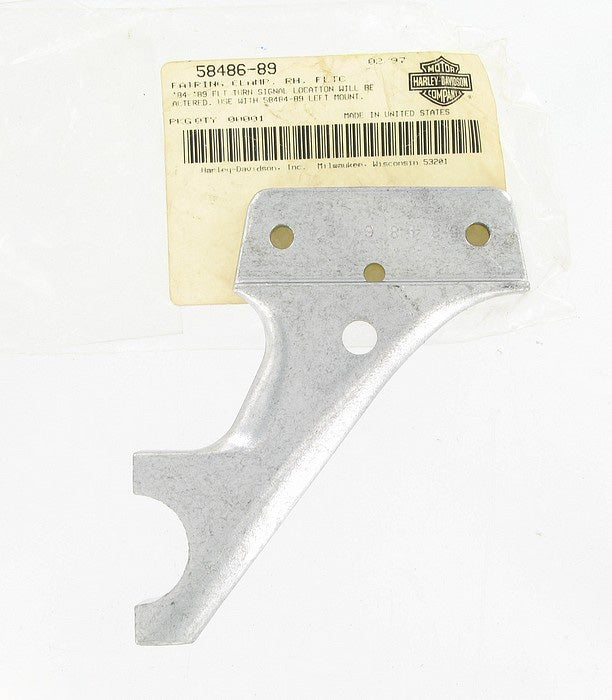 New OEM Genuine Harley-Davidson Right Support Bracket, 58486-89