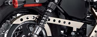 New OEM Genuine Harley-Davidson Upper Belt Guard Xl, 60300045