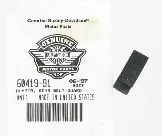 New OEM Genuine Harley-Davidson Bumper Rear Belt Guard, 60419-91