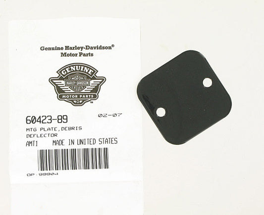 New OEM Genuine Harley-Davidson Mounting Plate Debris Deflector, 60423-89