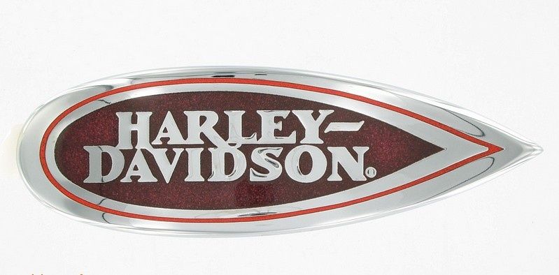 New OEM Genuine Harley-Davidson Medallion Fuel Tank Left, 62156-00