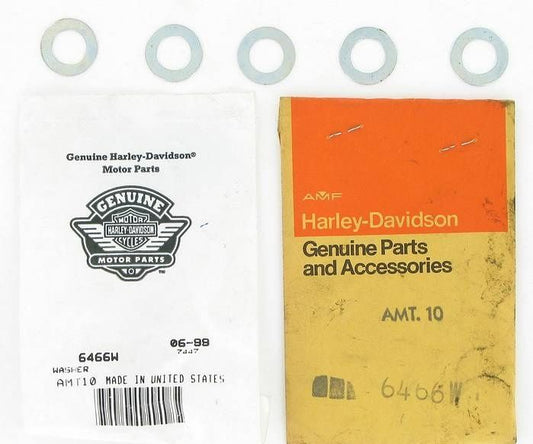 New OEM Genuine Harley-Davidson Washer 13 32" X 11 16" X 1 16", 6466W