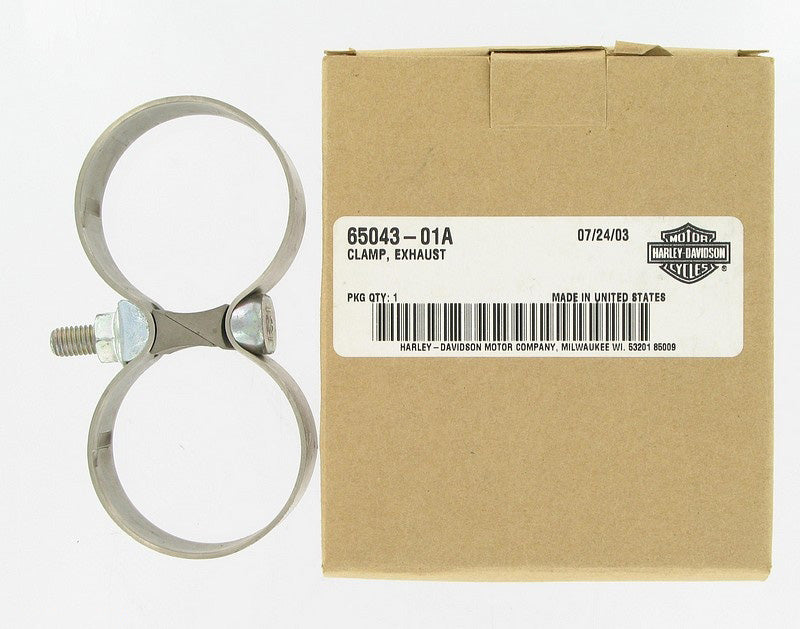 New OEM Genuine Harley-Davidson Clamp Exhaust, 65043-01A