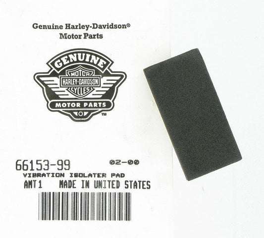 New OEM Genuine Harley-Davidson Vibration Isolator Pad, 66153-99