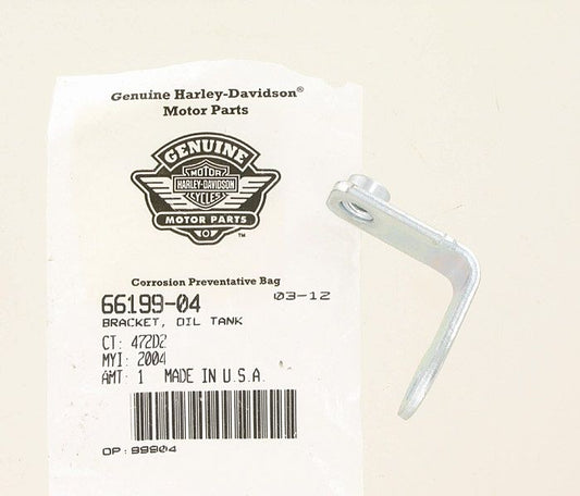 New OEM Genuine Harley-Davidson Bracket Oil Tank, 66199-04