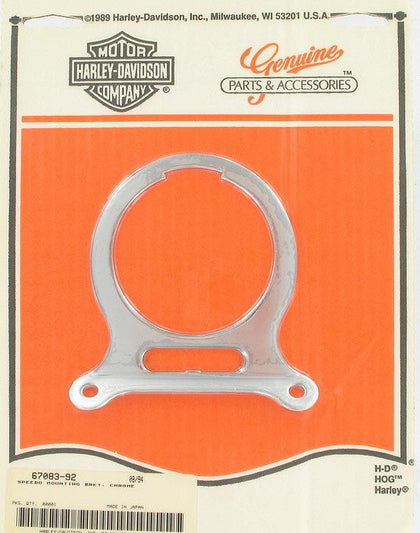 New OEM Genuine Harley-Davidson Mounting Bracket Speedometer, 67083-92