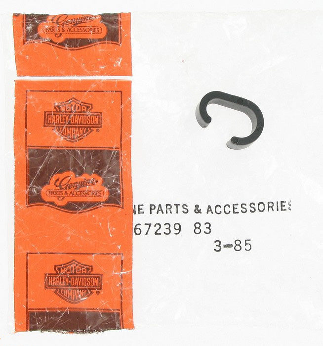 New OEM Genuine Harley-Davidson Cable Guide Speedometer Cable Front Brake Line, 67239-83