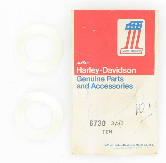 New OEM Genuine Harley-Davidson Ignition Switch Washer 1 1 32" X 1-11 16" X 1 32", 6730