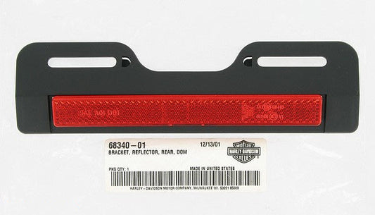 New OEM Genuine Harley-Davidson Bracket Reflector Rear, 68340-01