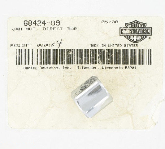 New OEM Genuine Harley-Davidson Jam Nut Directional Bar Stud, 68424-89