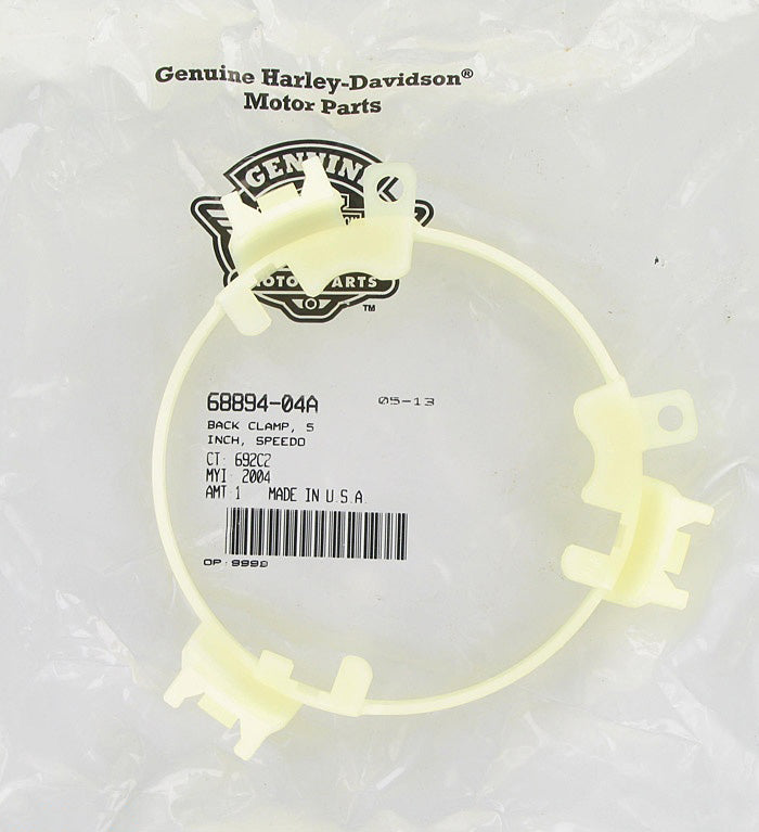 New OEM Genuine Harley-Davidson 5-Inch Speedometer Back Clamp, 68894-04A