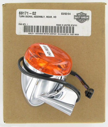 New OEM Genuine Harley-Davidson Rear Turn Signal Hdi, 69171-02