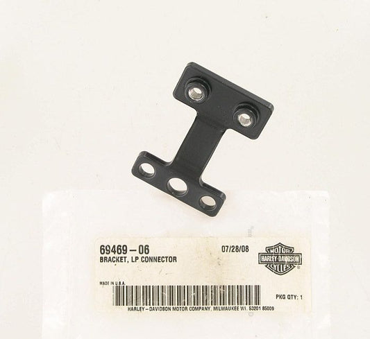 New OEM Genuine Harley-Davidson Bracket Lp Connector  2, 69469-06