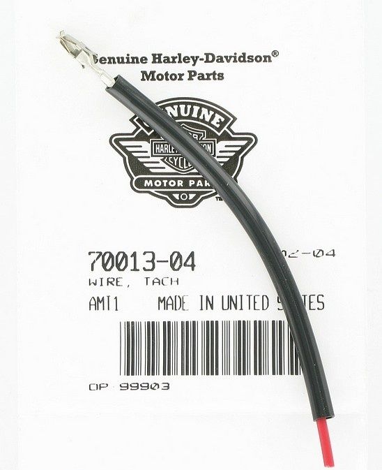 New OEM Genuine Harley-Davidson Wire (Mini-)Tachometer, 70013-04
