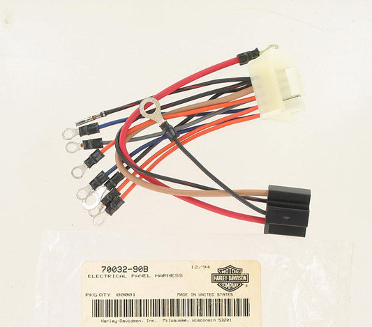 New OEM Genuine Harley-Davidson Wiring Harness Electrical Panel, 70032-90B