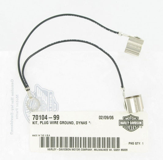 New OEM Genuine Harley-Davidson Kit Plug Wire Ground, 70104-99