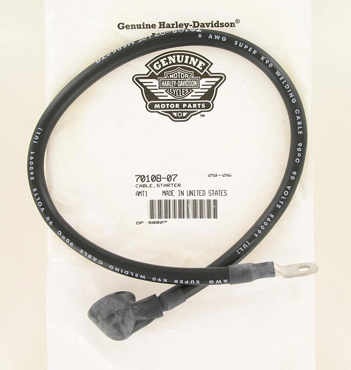 New OEM Genuine Harley-Davidson Cable Solenoid To Starter, 70108-07