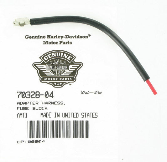 New OEM Genuine Harley-Davidson Fuse Block Adapter Harness, 70328-04