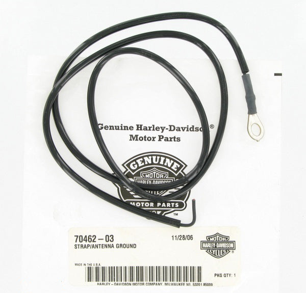 New OEM Genuine Harley-Davidson Strap Antenna Ground, 70462-03