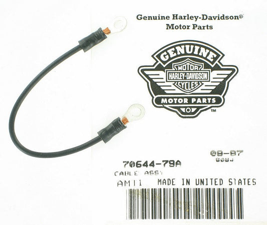 New OEM Genuine Harley-Davidson Cable Assembly Black Side Light, 70644-79A
