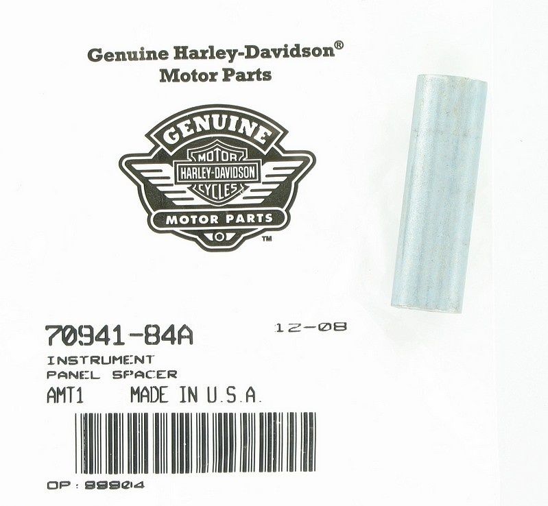 New OEM Genuine Harley-Davidson Spacer Instrument Panel Mounting, 70941-84A