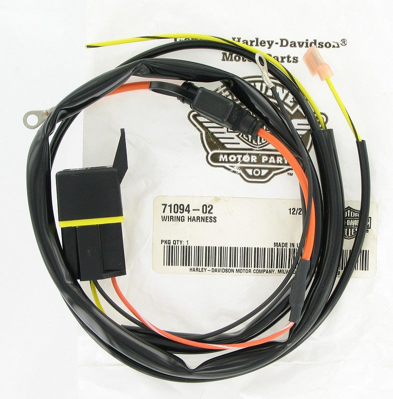 New OEM Genuine Harley-Davidson Wiring Harness, 71094-02