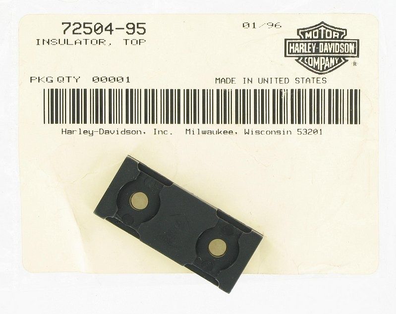 New OEM Genuine Harley-Davidson Headlamp Grommet, 72504-95