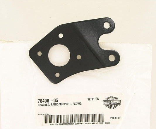 New OEM Genuine Harley-Davidson Bracket Radio Support, 76490-05