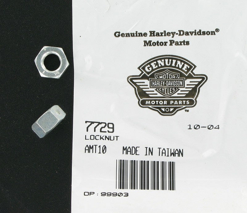 New OEM Genuine Harley-Davidson Lock Nut 5 16"-24 X 1 4" X 1 2" Hex 2-Way, 7729