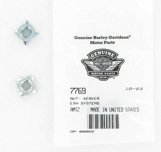 New OEM Genuine Harley-Davidson Square Nut 5 16"-18, 7769