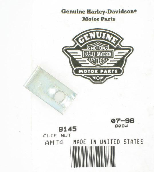 New OEM Genuine Harley-Davidson Clip Nut, 8145