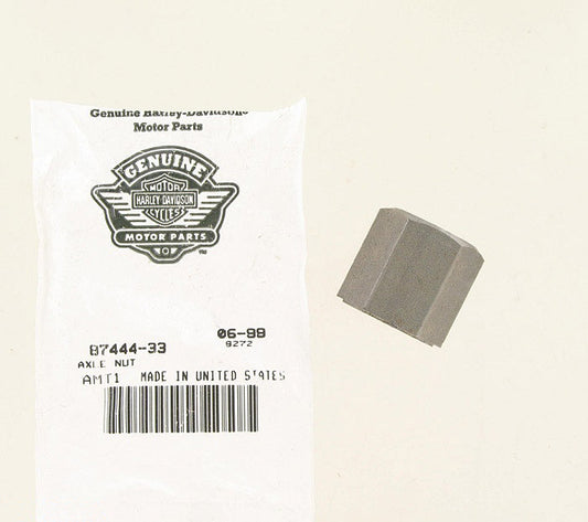 New OEM Genuine Harley-Davidson Inside Sidecar Frame Axle Nut, 87444-33