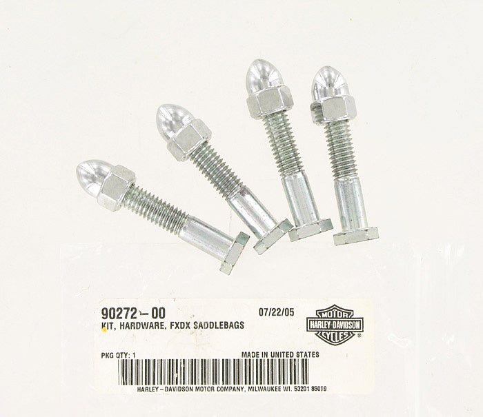 New OEM Genuine Harley-Davidson Saddlebag Hardware Kit Fxdx, 90272-00