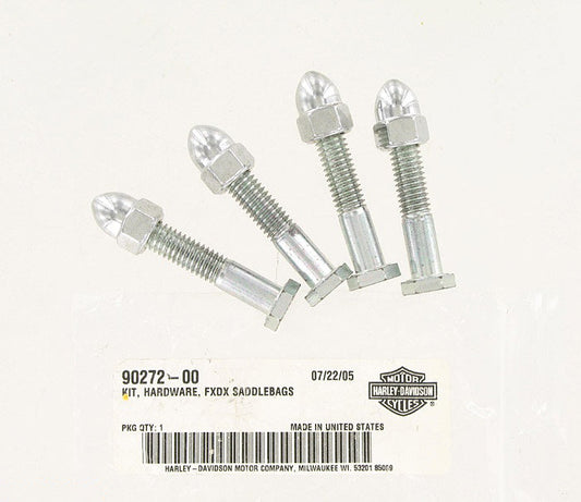 New OEM Genuine Harley-Davidson Saddlebag Hardware Kit Fxdx, 90272-00