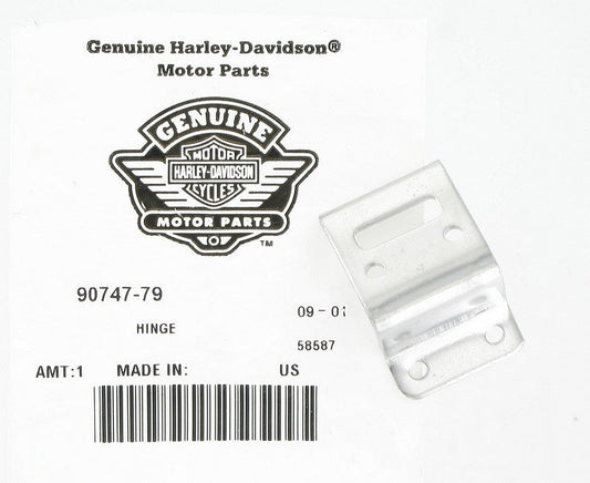 New OEM Genuine Harley-Davidson Hinge, 90747-79