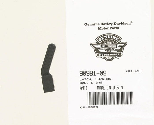 New OEM Genuine Harley-Davidson Rub Bar Right Front Saddlebag Latch, 90981-09