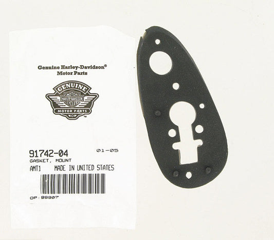 New OEM Genuine Harley-Davidson Gasket Radar Detector Mount, 91742-04