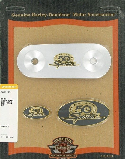 New OEM Genuine Harley-Davidson 50Th Anniversary Collection Kit Air Cleaner Fender Trim, 92277-07