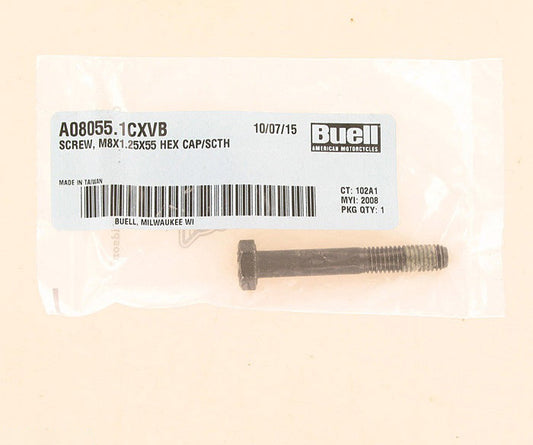 New OEM Genuine Harley-Davidson Screw M8-1.25 X 55 Hex Cap Scotchgrip, A08055.1CXVB