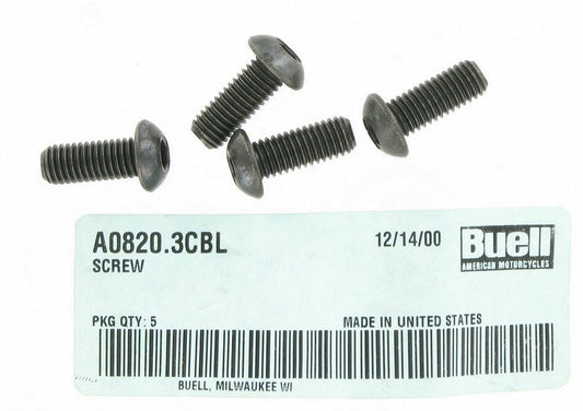 New OEM Genuine Harley-Davidson Screw M8-1.25 X 20, A0820.3CBL