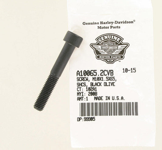 New OEM Genuine Harley-Davidson Screw M10-1.5 X 65 Shcs, A10065.2CVB