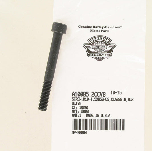 New OEM Genuine Harley-Davidson Screw M10-1.5 X 85 Shcs Class 8.8, A10085.2CCVB