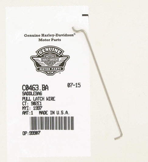 New OEM Genuine Harley-Davidson Saddlebag Pull Latch Wire Buell S3T, C0463.BA