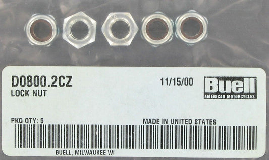 New OEM Genuine Harley-Davidson Lock Nut, D0800.2CZ