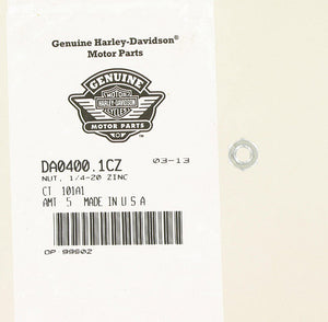 New OEM Genuine Harley-Davidson Nut 1 4