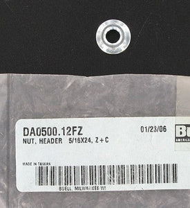 New OEM Genuine Harley-Davidson Nut Header 5 16