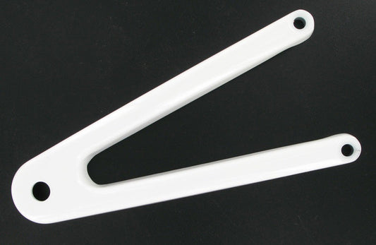 New OEM Genuine Harley-Davidson Mount Passenger Foot Peg White, N0405.KYJ